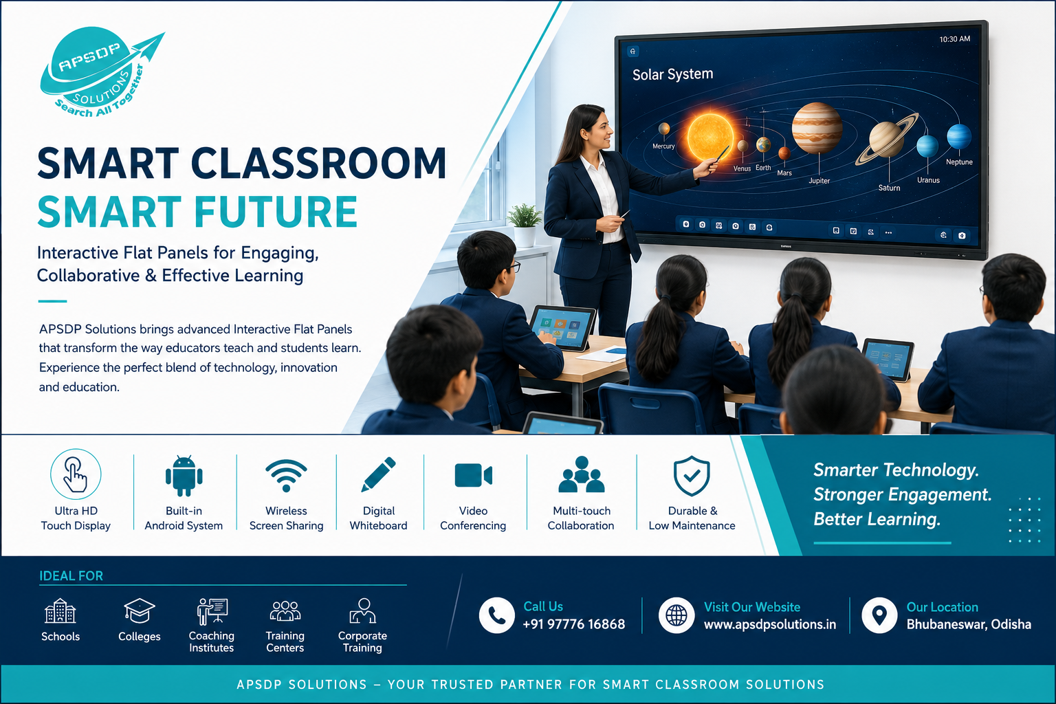 Top Benefits of Interactive Flat Panels for Modern Education